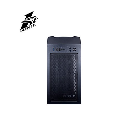 CASE 1STPLAYER DK-D4 S/FUENTE | NEGRO | 1 PANEL VIDRIO | LED-RGB - Imagen 4