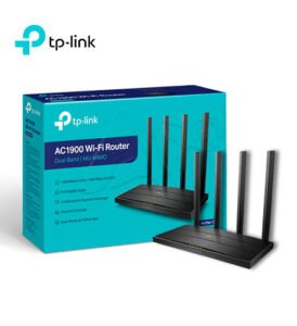 ROUTER WIFI DOBLE BANDA 2.4-5GHZ 6 ANTENAS-ARCHER-C80-