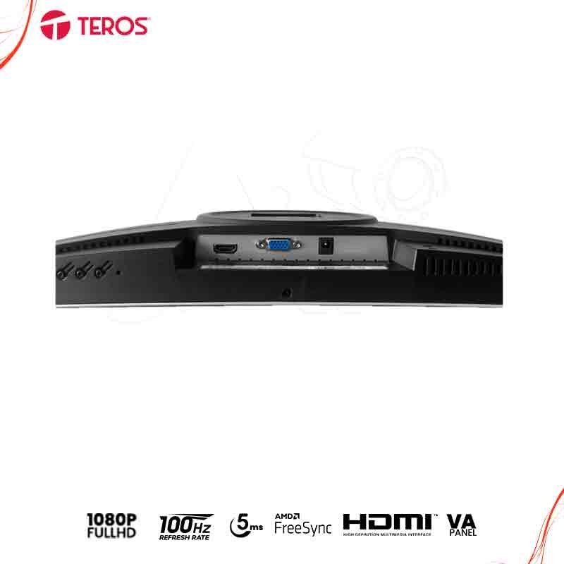 Monitor CURVO Teros TE-2401S, 23.8" VA, 100Hz,5ms, 1920x1080 Full HD, VGA, HDMI - Imagen 4