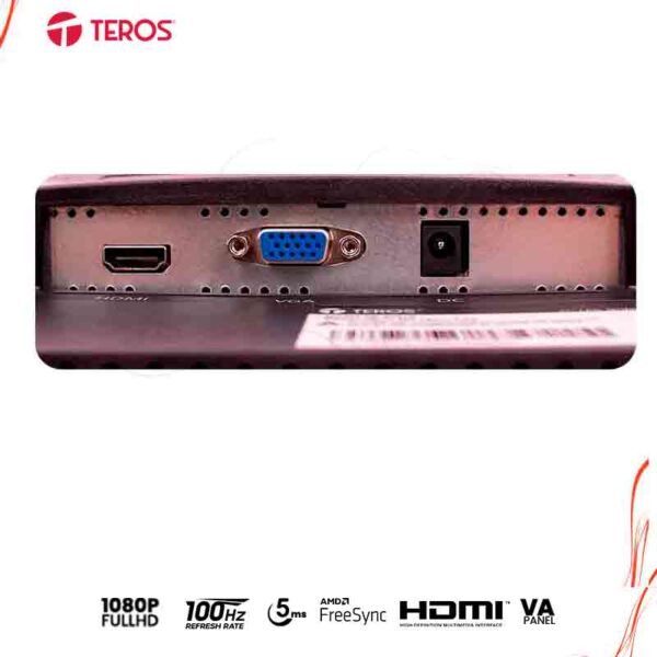 Monitor curvo Teros TE-2731S, 27" VA, 100Hz, 1920x1080, Full HD, HDMI, VGA,FREESYNC - Imagen 5
