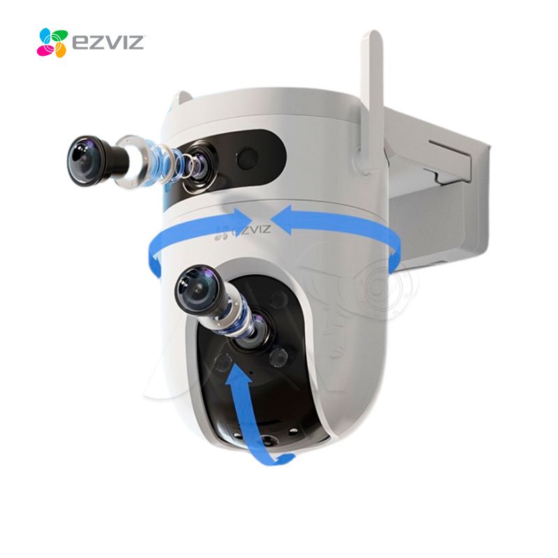 EZVIZ H9c Camara Dual 2K Exterior 10MP WIFI LENTE 2.8+6MM - Imagen 2