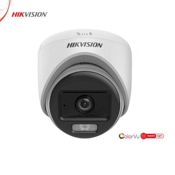 CAMARA DS-2CE70KF0T-LPFS TURRET 5MP 3K COLORVU SMART HYBRID LIGHT IR 20M 2.8MM C/AUDIO - Imagen 2