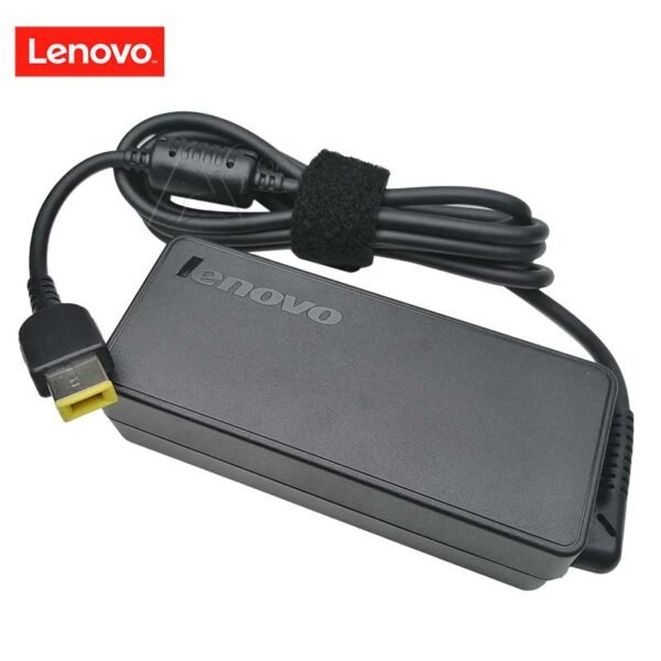 Lenovo Original 65W 20V 3.25A Punta USB Amarilla – Adaptador Laptop ThinkPad IdeaPad - Imagen 3