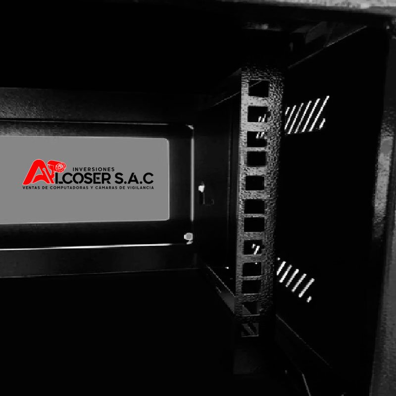 Gabinete 4RU MINI Metalico De Pared Abatible Nacional - Imagen 3